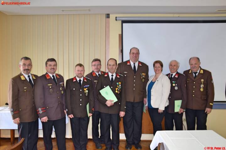 BFVDL A1: Wehrversammlung der FF St. Peter i.S.