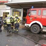 FF Leoben-Stadt: Brand in metallverarbeitendem Betrieb