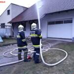 FF Statzendorf: Branddienstübung in der Hauptstraße