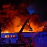 HFW Villach: Industriehallenbrand in Villach