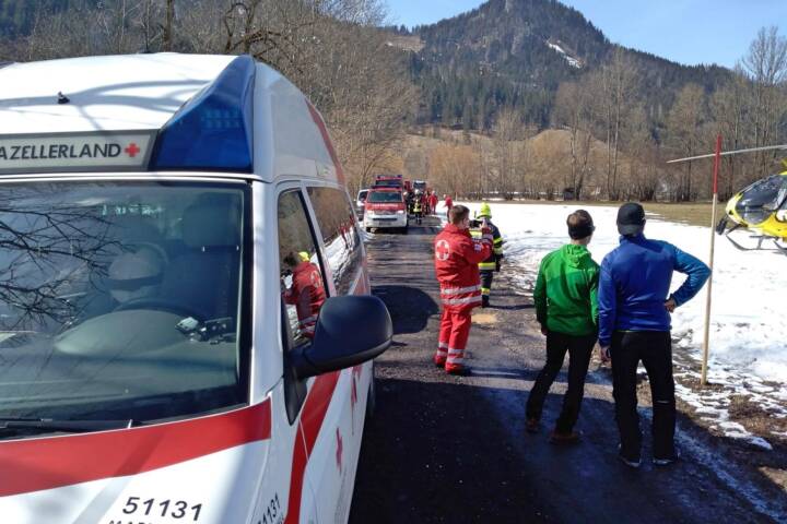 FF Mariazell: Forstunfall im Lieglergraben