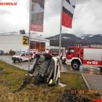 FF Leoben-Stadt: Zwei Verkehrsunfälle am Osterwochenende