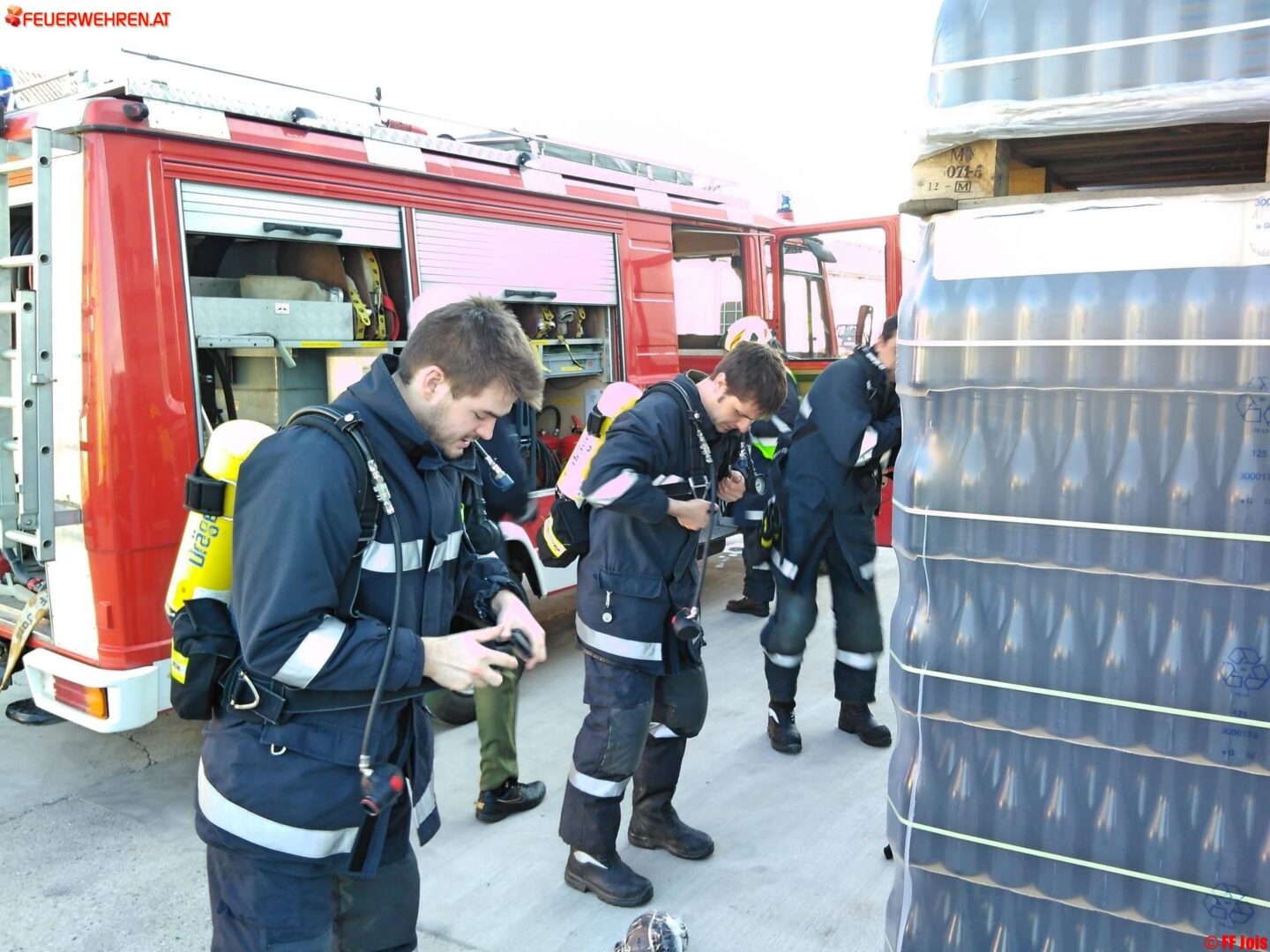 FF Jois: Inspizierung der Feuerwehr