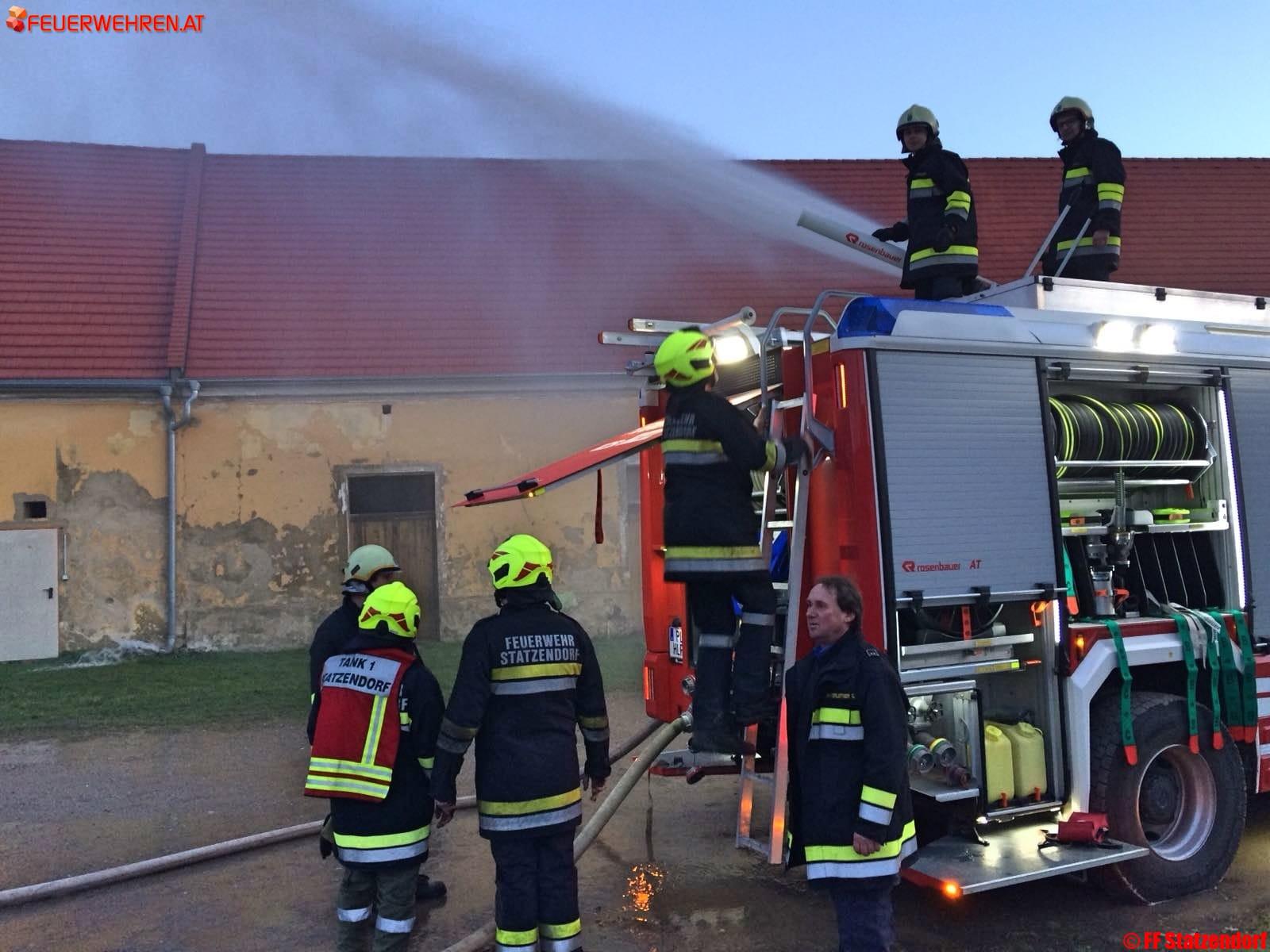 FF Statzendorf: Unterabschnittsübung in Statzendorf