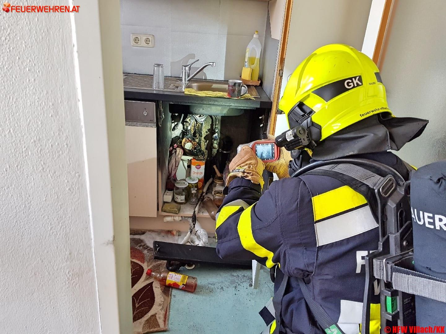 HFW Villach: Verhinderter Wohnungsbrand