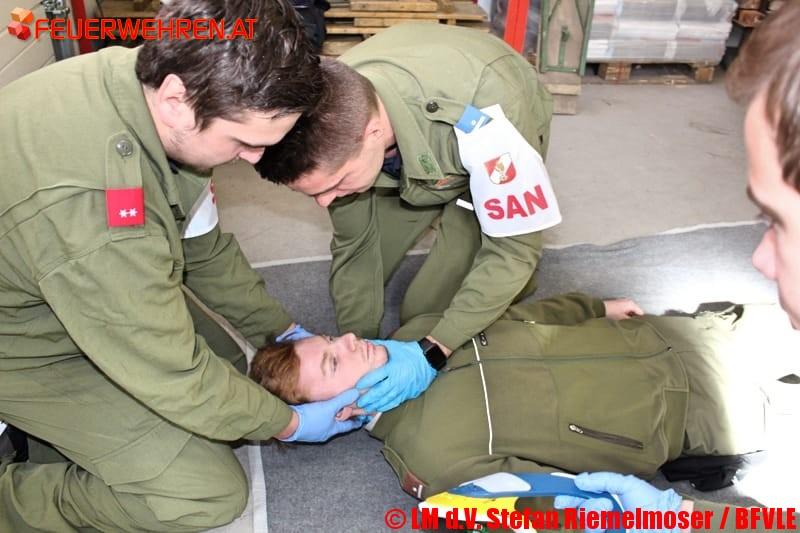 BFV Leoben: Sanitätsleistungsprüfung in Bronze, Silber und Gold