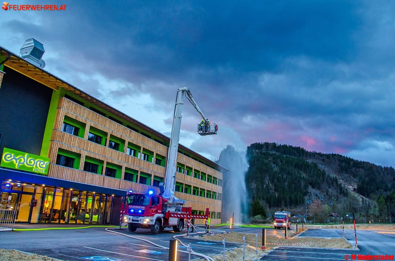 FF Hinterstoder: Mini-Abschnittsübung