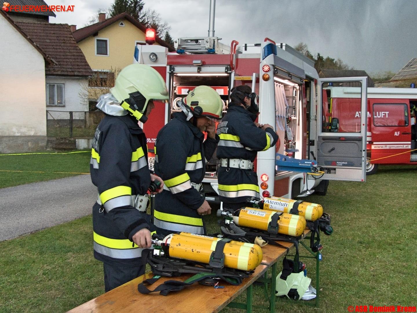 BFKDO Gmünd: Menschenrettung geübt