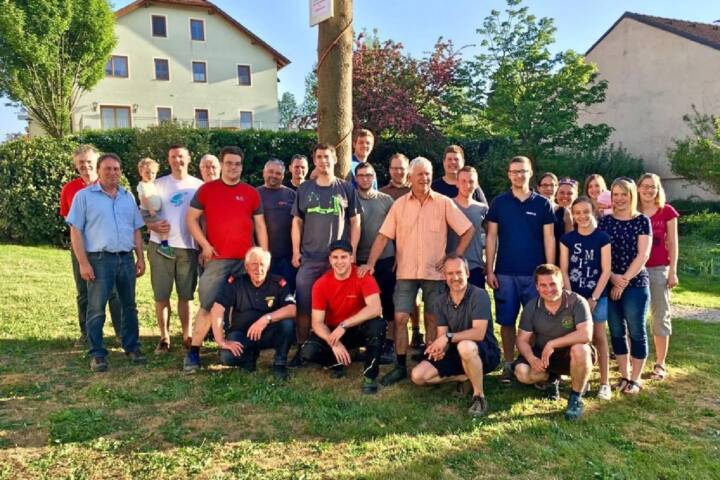 FF Statzendorf: Statzendorfer Maibaum 2018