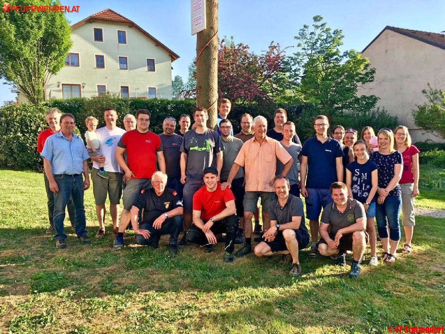 FF Statzendorf: Statzendorfer Maibaum 2018