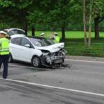Bezirk Neunkirchen: Verkehrsunfall mit drei PKW