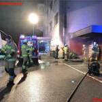 FF Langwies: Abfallcontainer-Brand