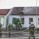 BFKDO Hollabrunn: Wohnhausbrand in Hetzmannsdorf