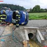 BFVDL: Schwerer Verkehrsunfall in Groß St. Florian