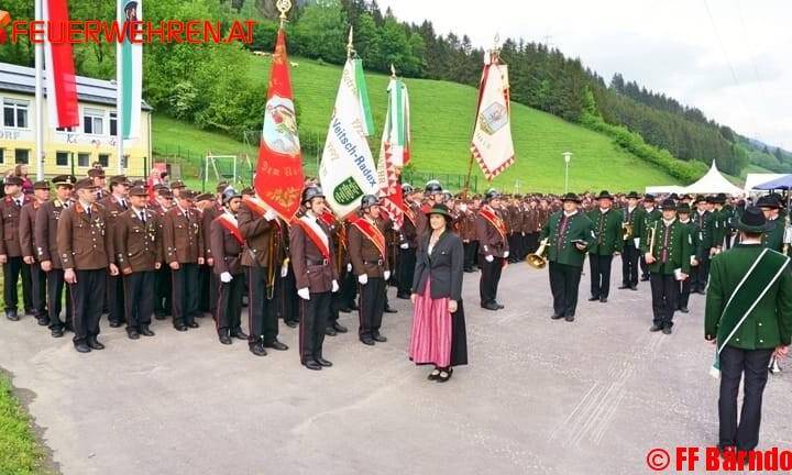 BFV Liezen A06: Rüsthaussegnung und Florianitag in Bärndorf