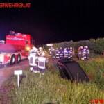 FF Weistrach: Fahrzeugbergung auf der B122