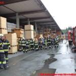 BFVDL: Schwieriger Feuerwehreinsatz in Preding