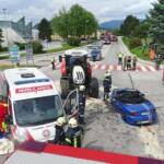 Ein Schwerverletzter nach Verkehrsunfall