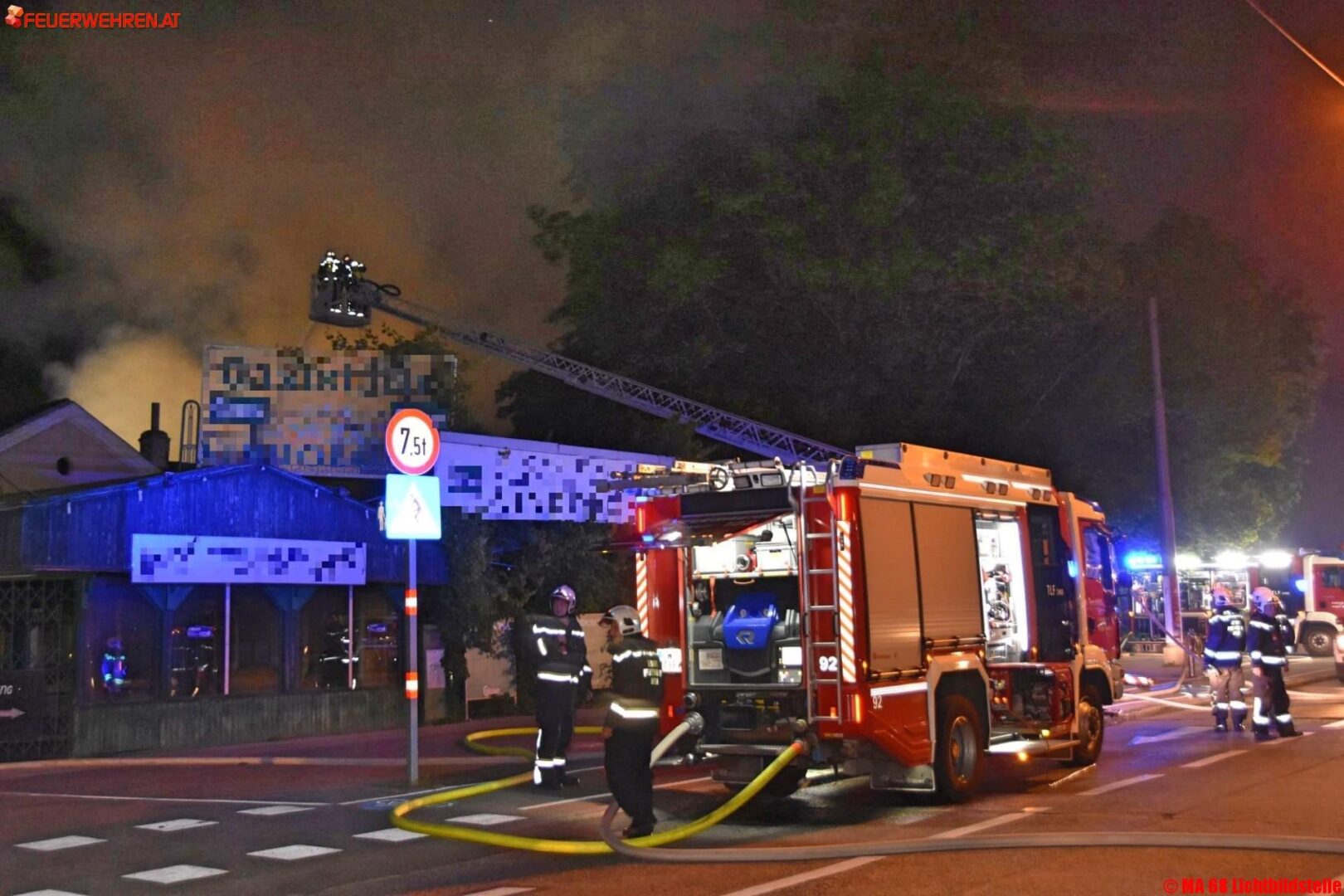 BF Wien: Brand Alarmstufe 2 in Simmering