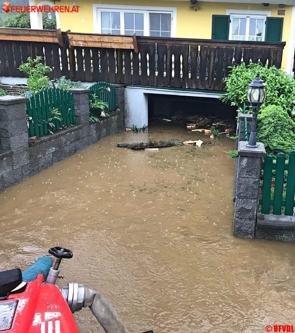 BFVDL: Erneute Unwettereinsätze im Bezirk Deutschlandsberg