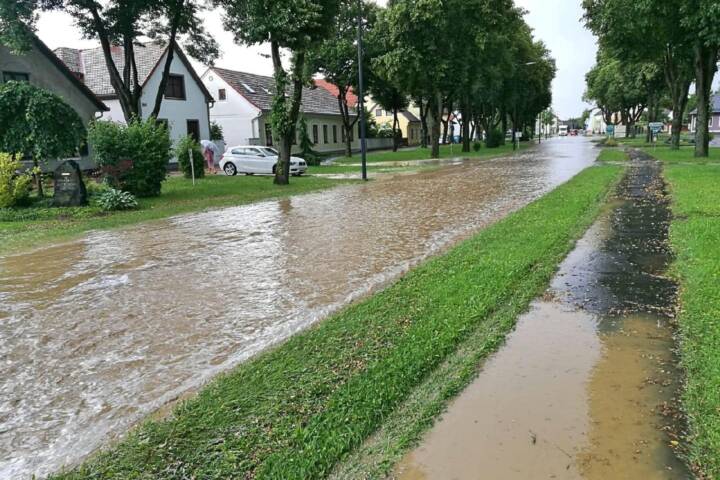 FF Mogersdorf-Ort: Unwettereinsatz im Raabtal