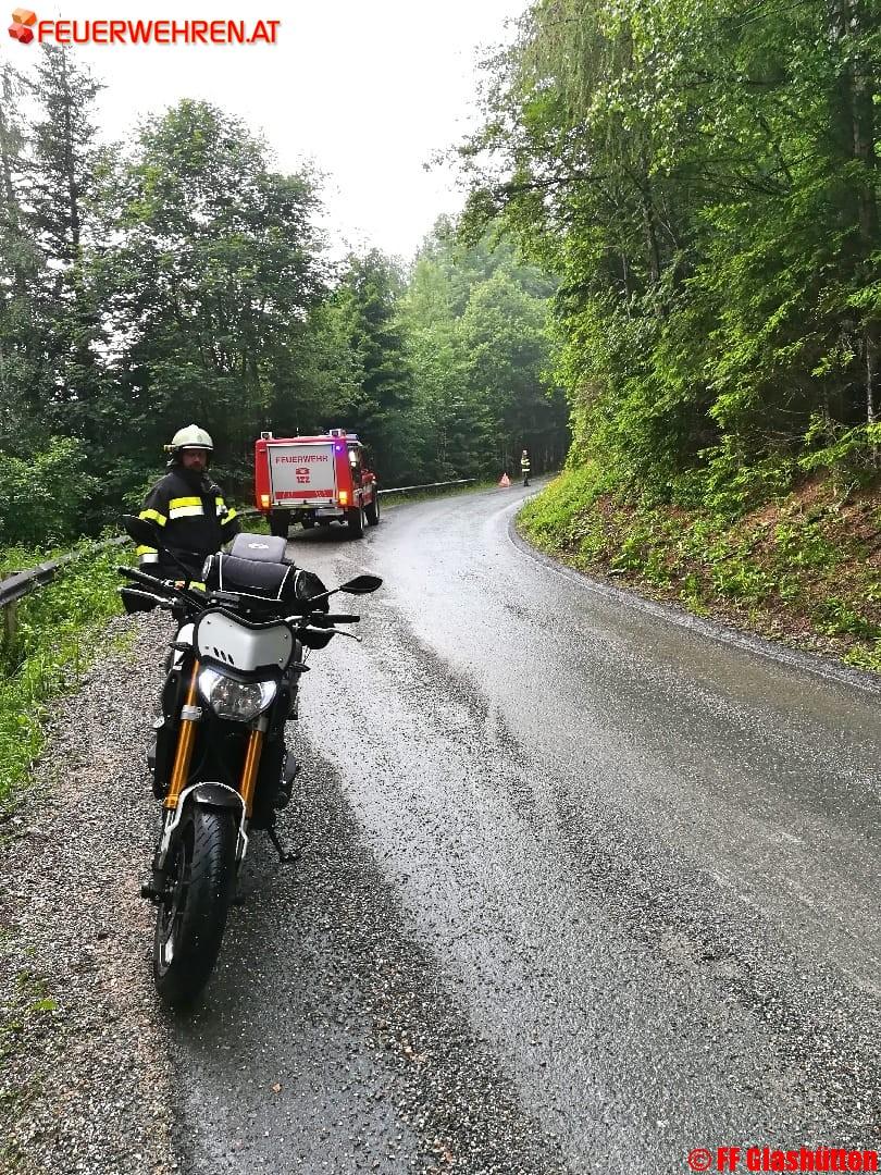BFVDL: Motorradunfall in Gressenberg