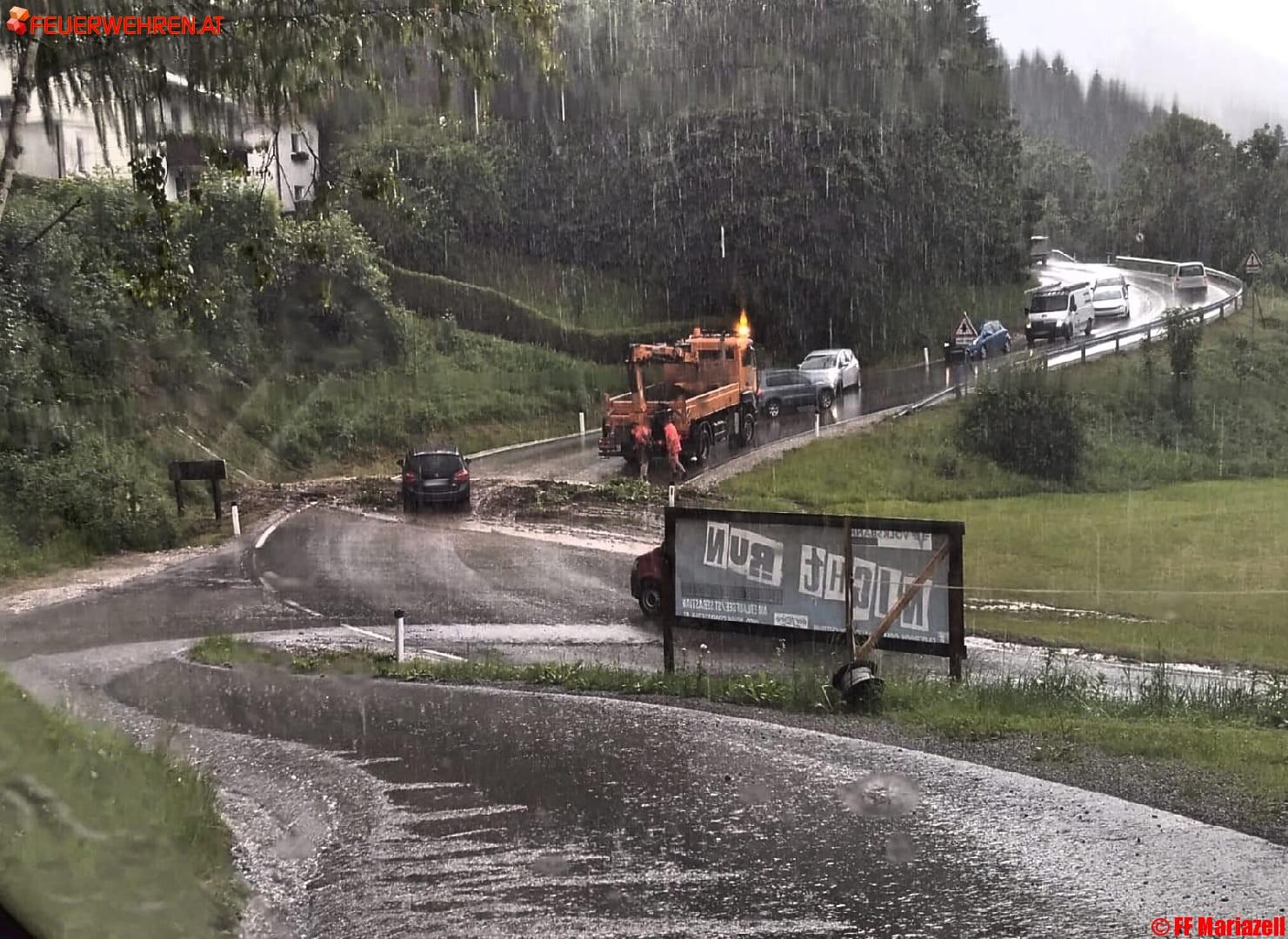 FF Mariazell: Weitere Unwetter