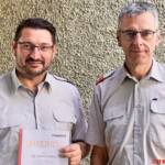 FF Hagenberg: Andreas Weber mit Ehrendienstgrad ausgezeichnet