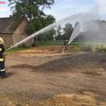 FF Statzendorf: Branddienstübung