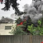 Brand in Lagerhalle löste Großeinsatz aus