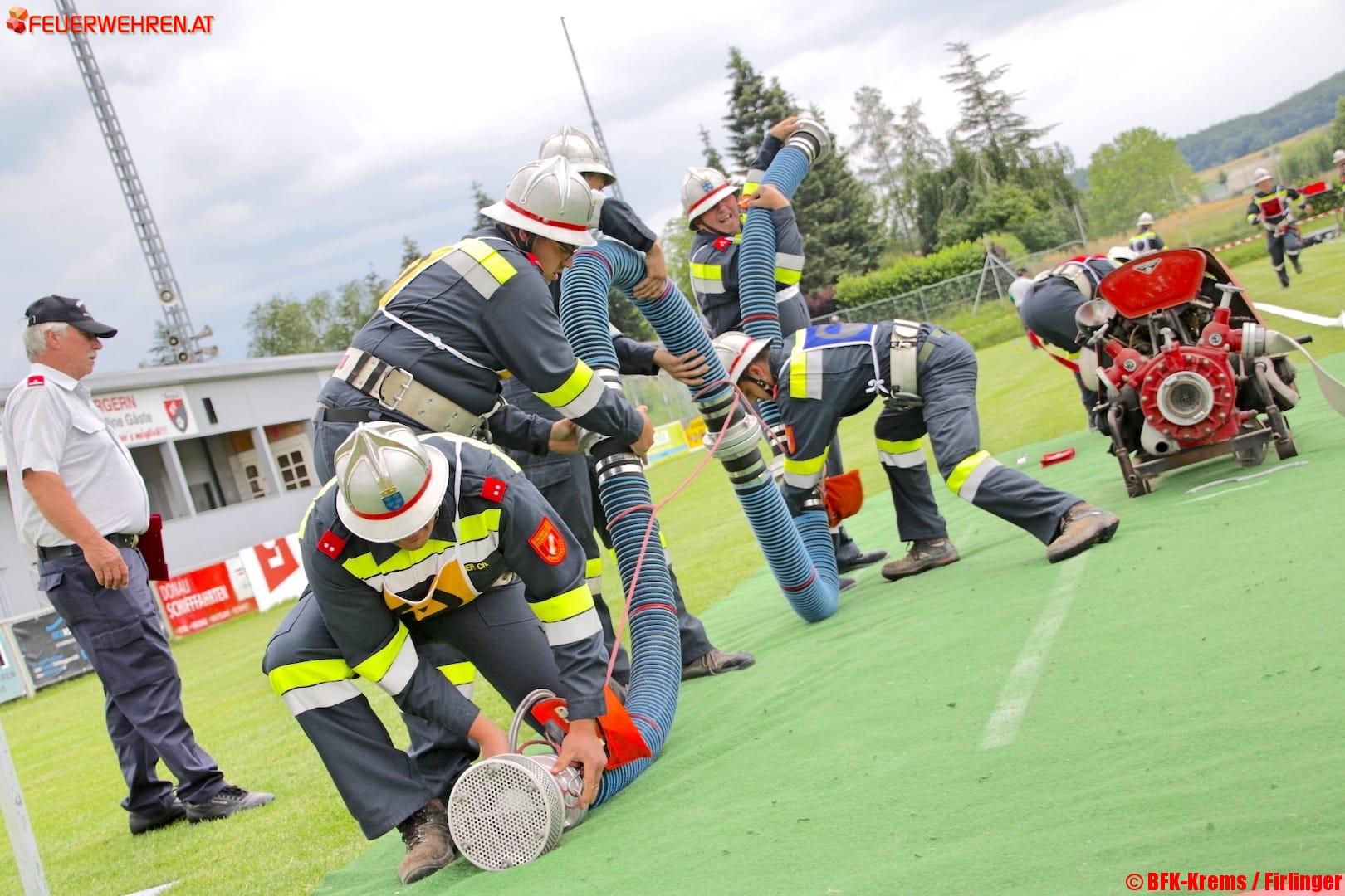 BFK Krems: 21. AbschnittsFeuerwehrLeistungsBewerb in Oberbergern