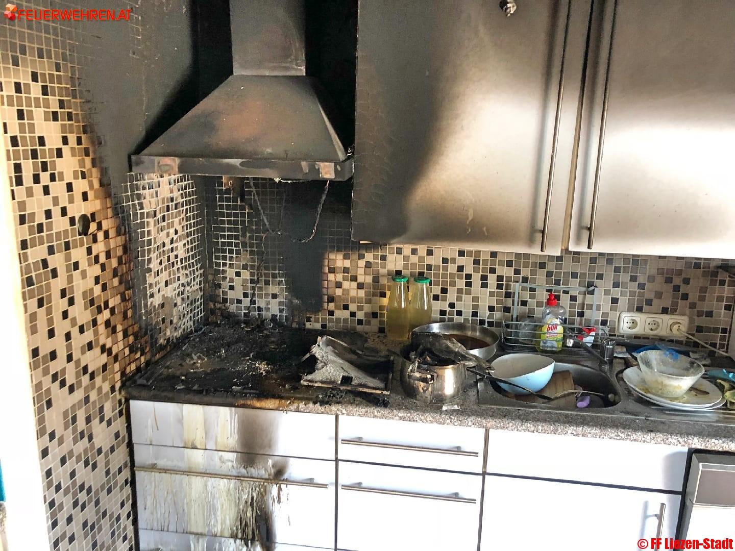 FF Liezen-Stadt: Wohnungsbrand in Liezen