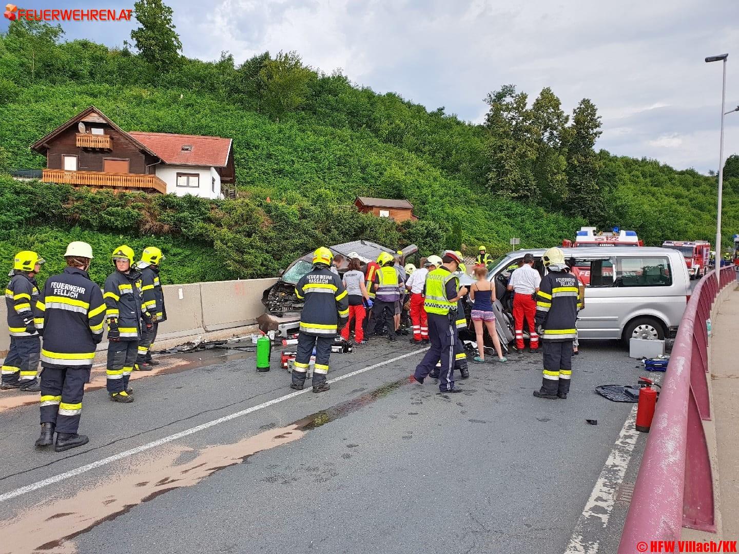 HFW Villach: Einsatzreicher Tag für die Hauptfeuerwache