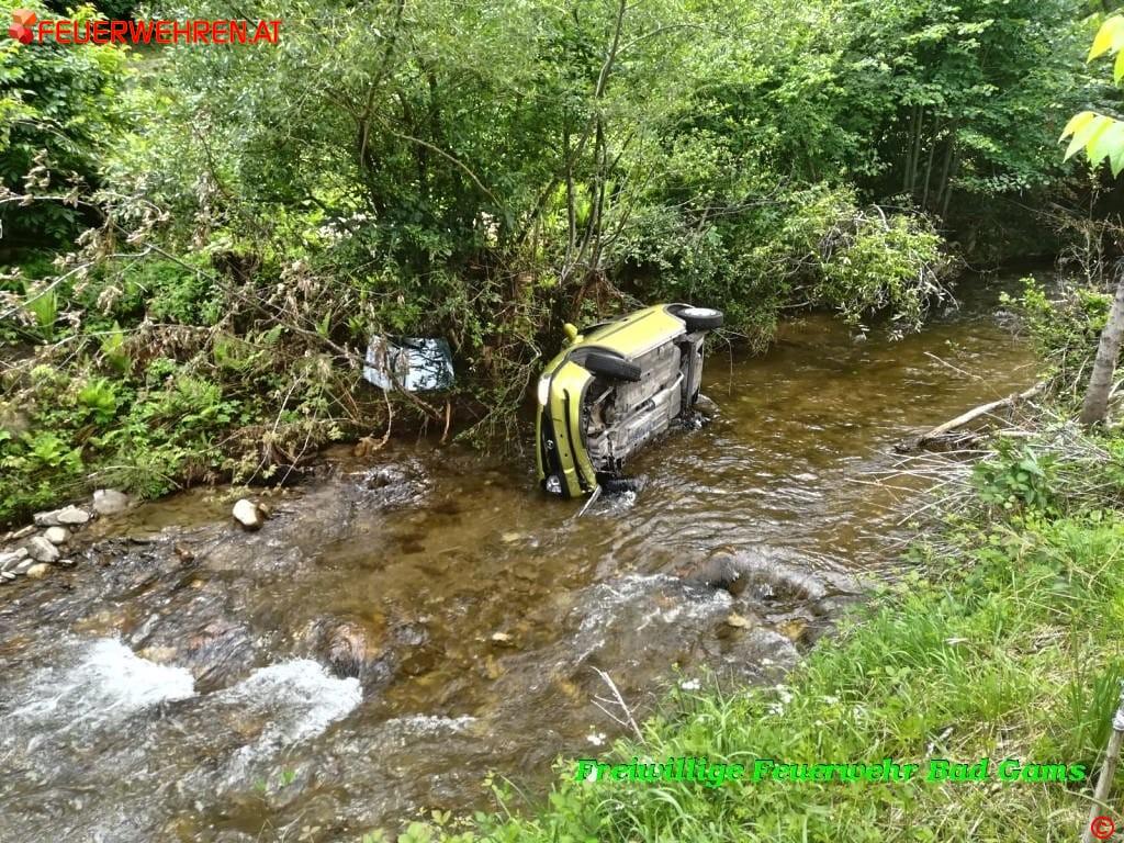 BFVDL: Verkehrsunfall in Bad Gams