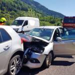 BFV Liezen A06: Auffahrunfall auf der A9 vor dem Selzthaltunnel