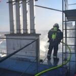 BF Wien: Dachbrand in Wien-Mariahilf