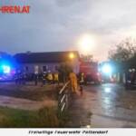FF Pettendorf: Unwettereinsätze in Niederrußbach