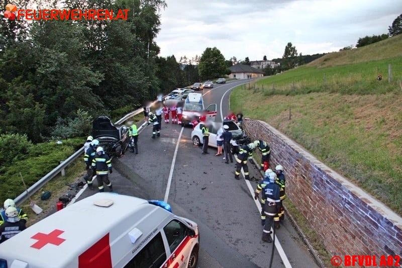 BFVDL A2: Schwerer Verkehrsunfall auf der B76
