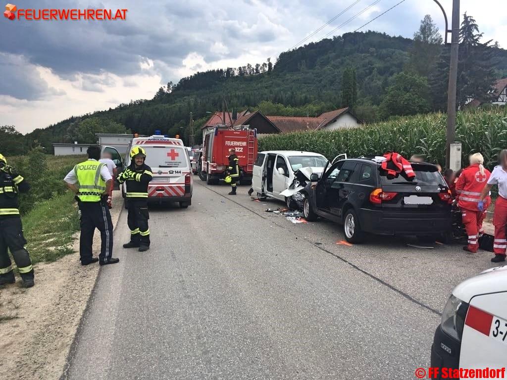 FF Statzendorf: Verkehrsunfall in Meidling