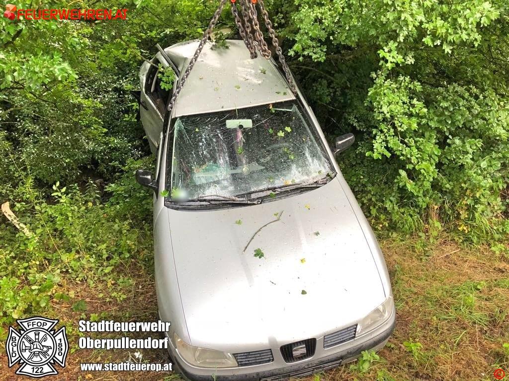 STF Oberpullendorf: Verkehrsunfall forderte zwei Verletzte