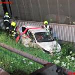 FF Leoben-Stadt: Verkehrsunfall auf der B115a