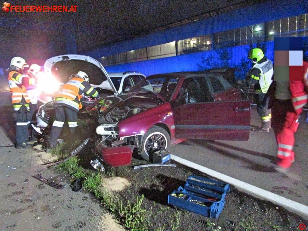 FF Leoben-Stadt: Verkehrsunfälle B115a und S6