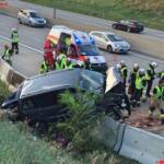 BF Wien: Verkehrsunfall auf S1