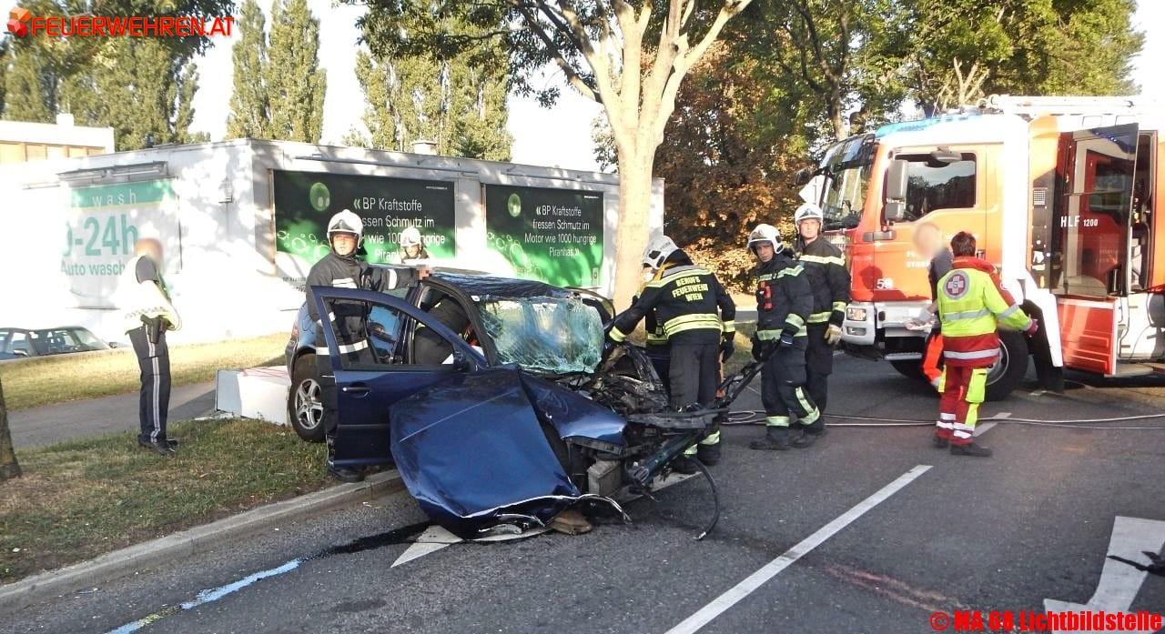 BF Wien: Verkehrsunfall in Wien – Favoriten