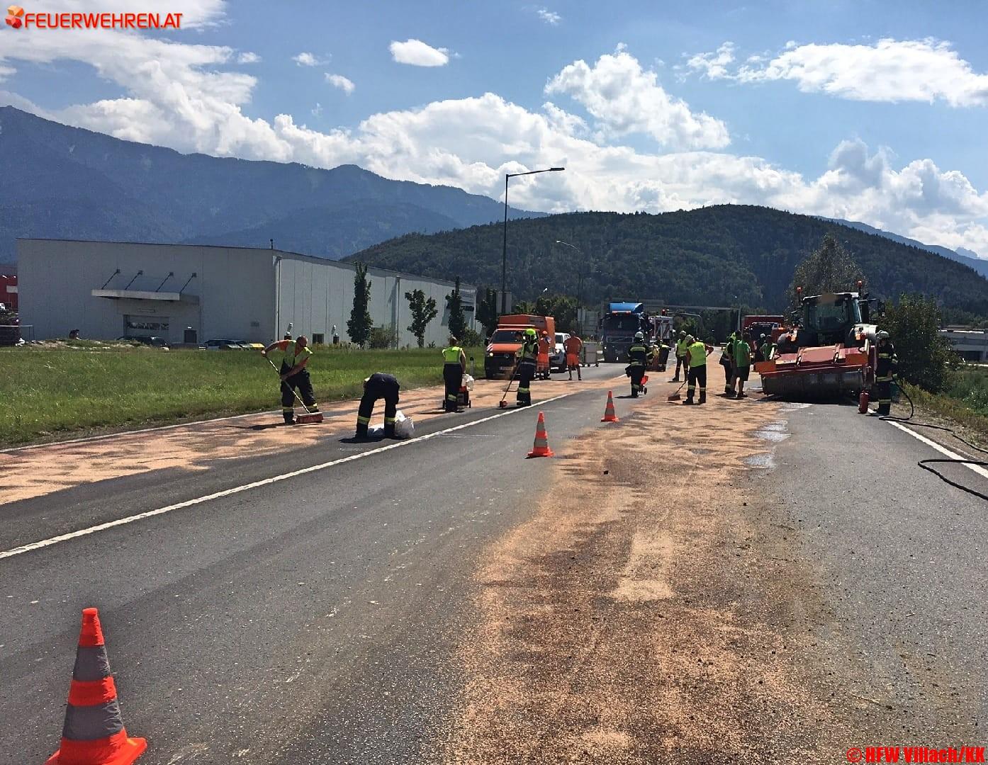 HFW Villach: Einsatzserie fordert Feuerwehren