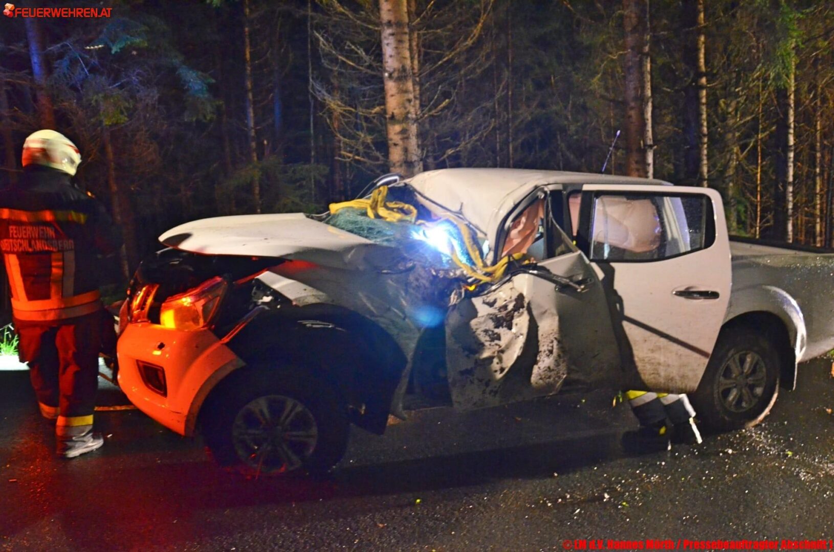 BFVDL: Verkehrsunfall auf der L606