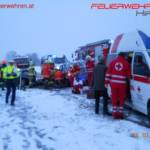 FF Hipping: Verkehrsunfall auf der Attergauer-Landesstraße 7