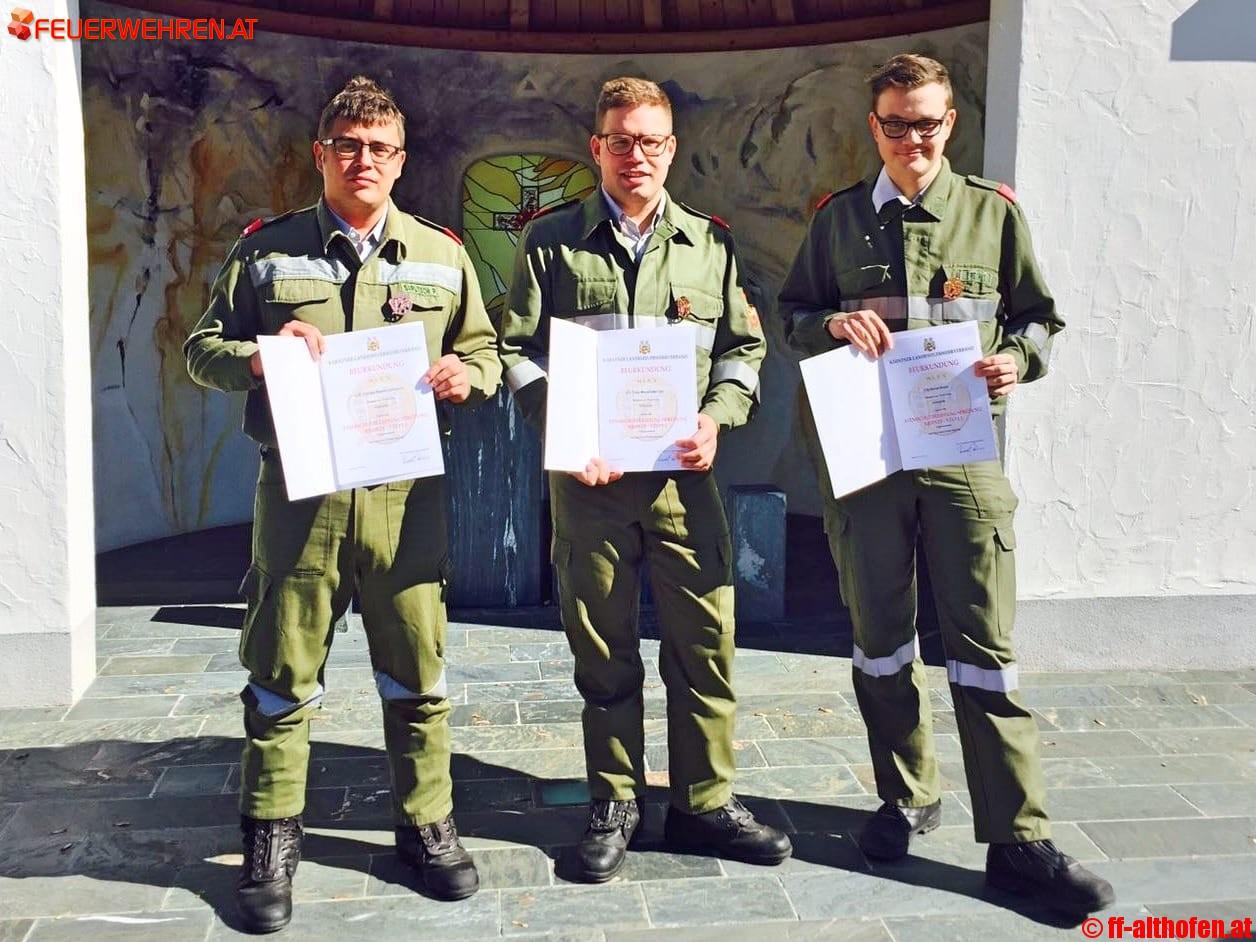 FF Althofen: Geprüfte Atemschutzträger