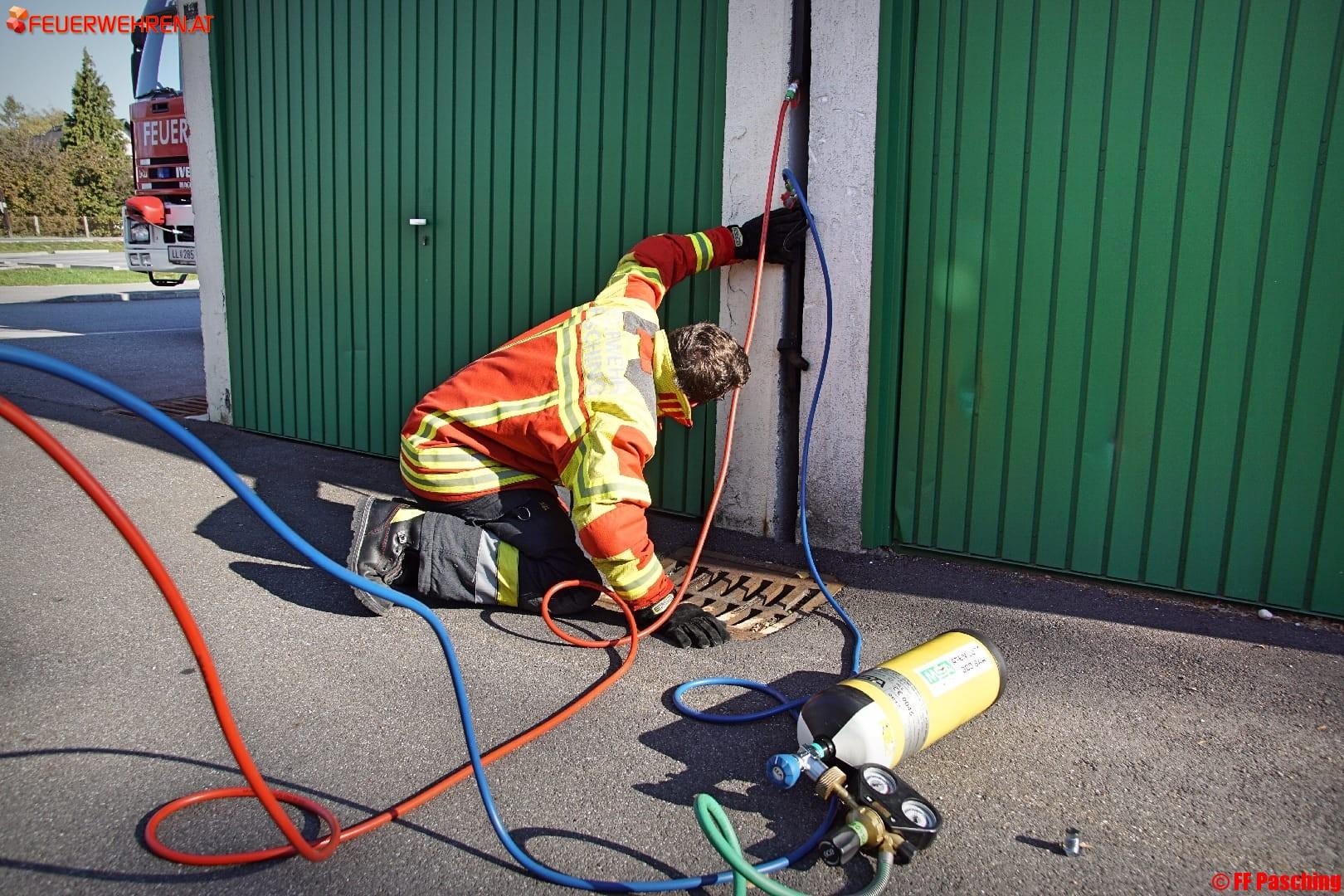 FF Pasching: Tierrettung in Pasching