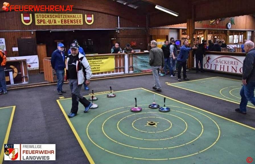 FF Langwies: 23. Feuerwehr – Stockschützen Bezirksturnier
